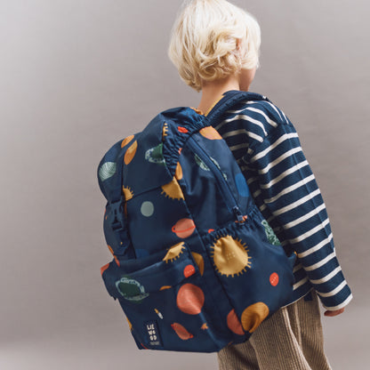 Johnnyスクールバックパック - navy