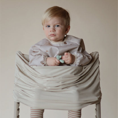 長袖 お食事エプロン Rainbows