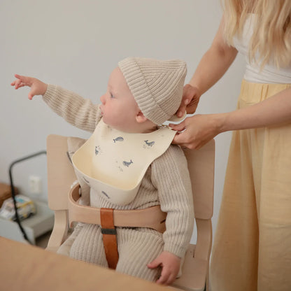 シリコン お食事エプロン Whales