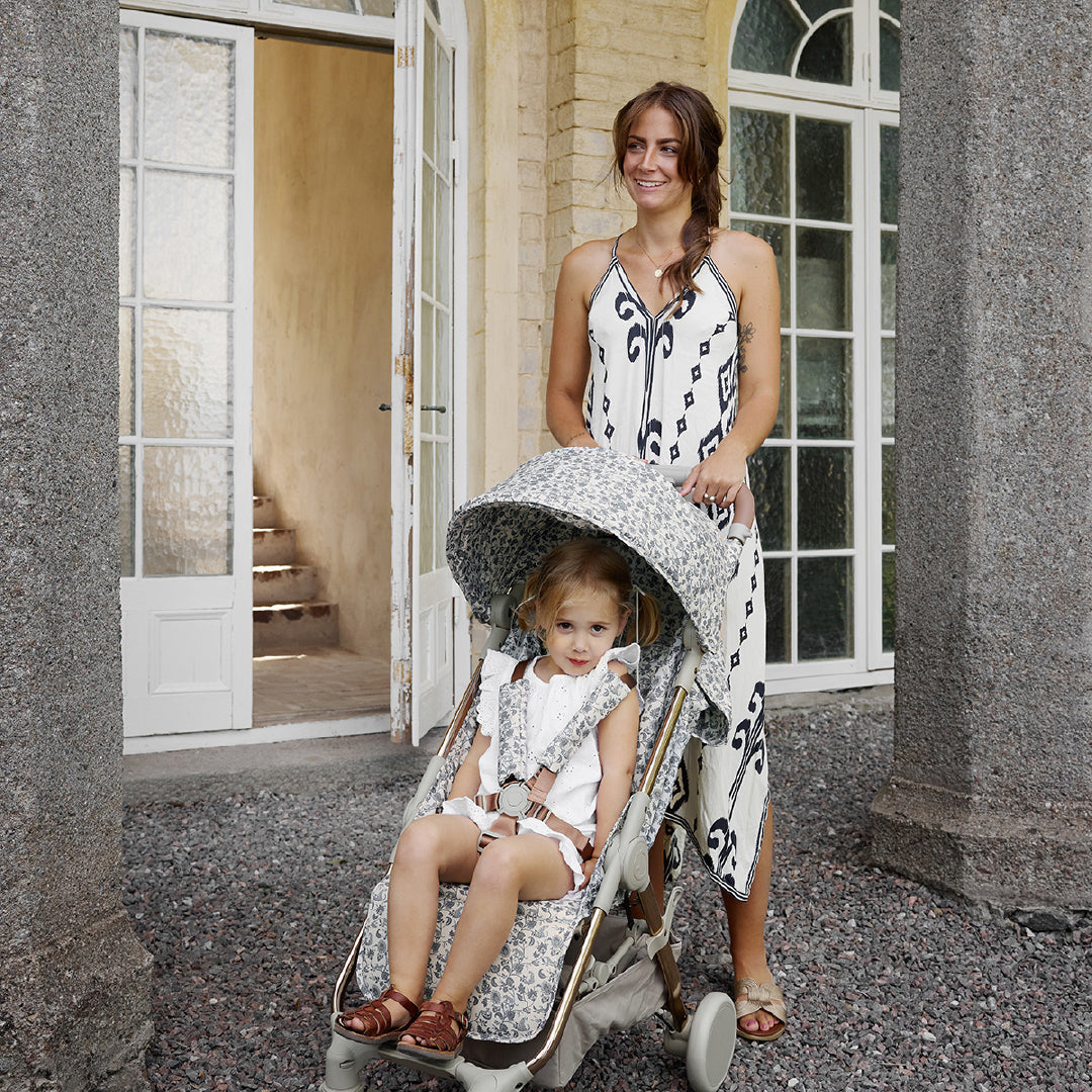 モンドストローラー - Garden Leo Toile × ゴールドフレーム