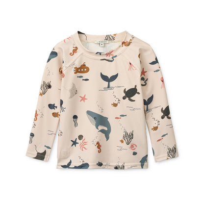 Noah  長袖スイムTシャツ - Sea creature