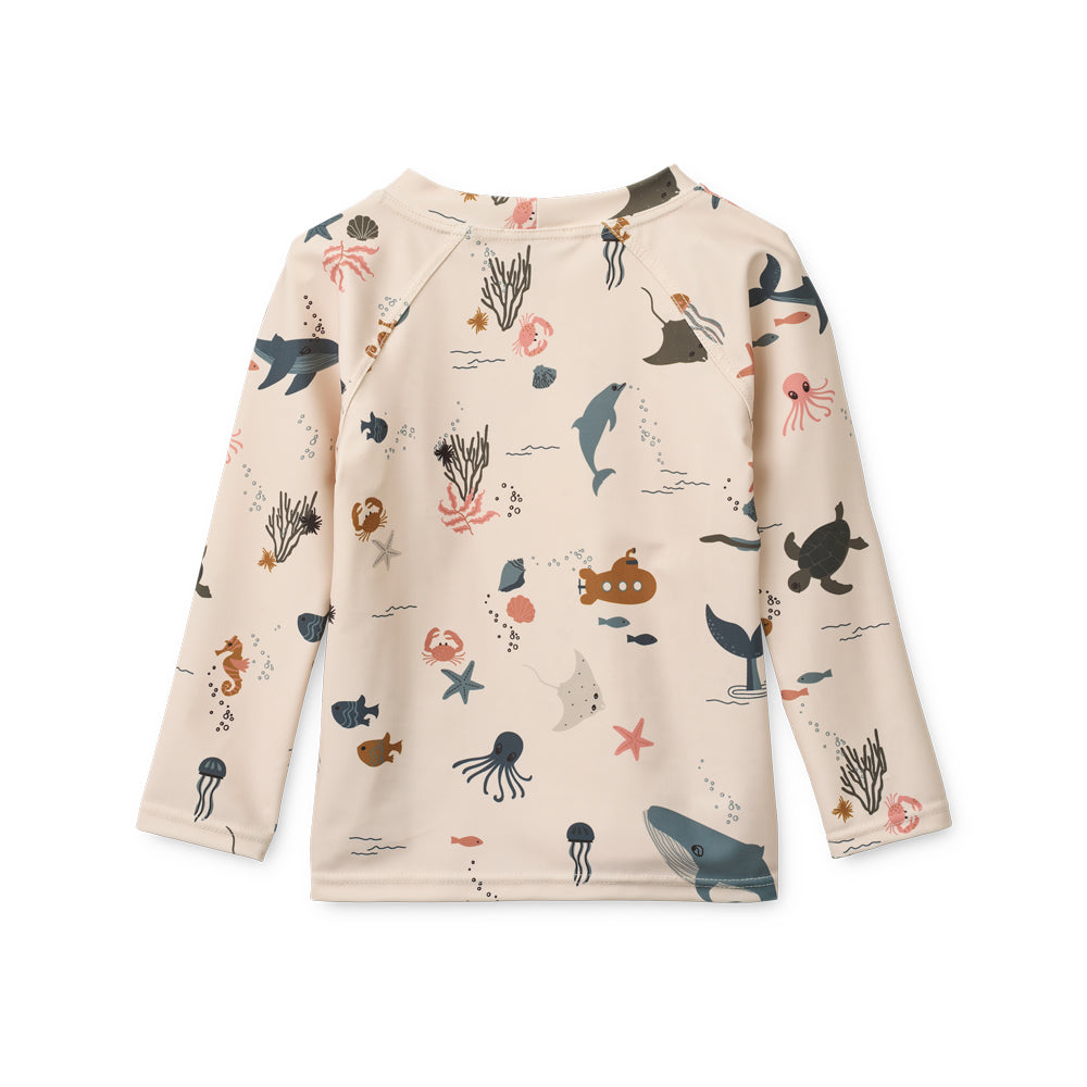 Noah  長袖スイムTシャツ - Sea creature