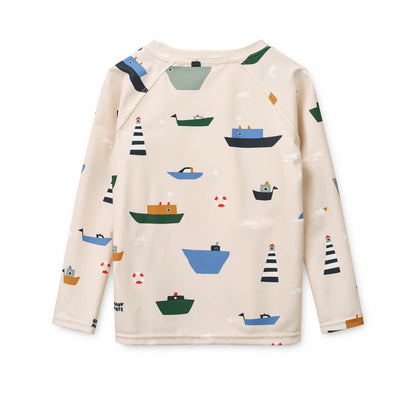 Noah  長袖スイムTシャツ - Sailing