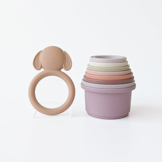 ティーサー＆スタッキングカップセット-Dog Set