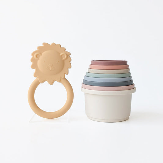 ティーサー＆スタッキングカップセット-Lion Set